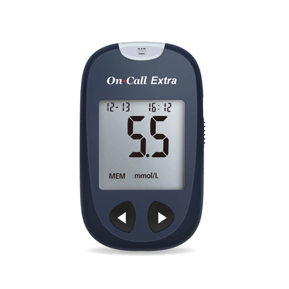 [G115-12H mmol/L] Máy đo đường huyết (Oncall Extra Blood Glucose Meter)