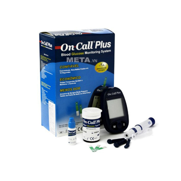 [G113-214-mmol/L] Máy đo đường huyết (Oncall Plus Blood Glucose Meter)