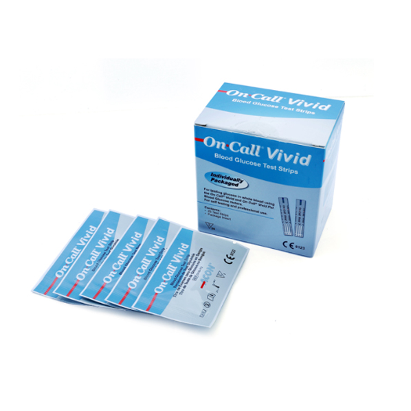 Que thử đường huyết (Oncall Vivid Blood Glucose Test Strip)