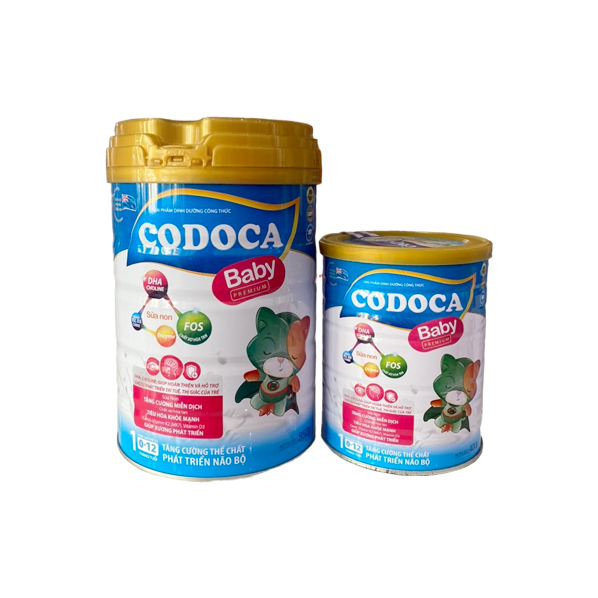 Sản phẩm dinh dưỡng công thức Codoca Baby Premium 850g (sao chép)