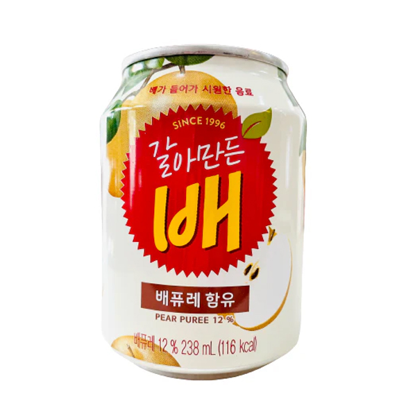 Nước trái lê nghiền Crushed Pear Juice Drink 238ml