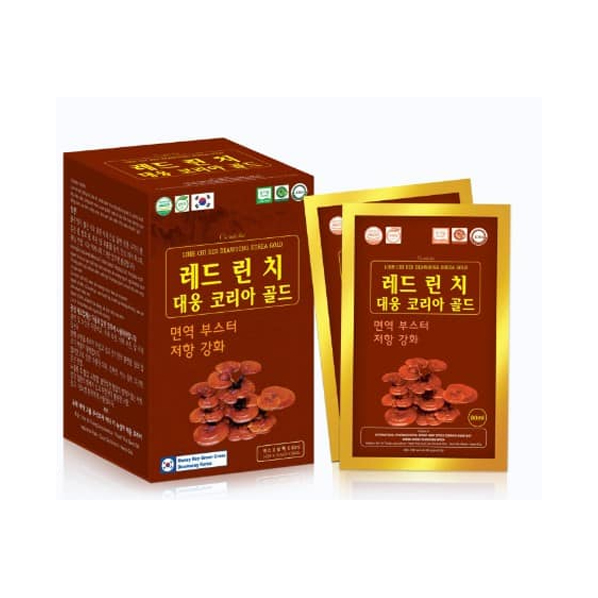 Cao tinh chất Linh Chi Red Deawoong Korea Gold (30 gói x 80ml)