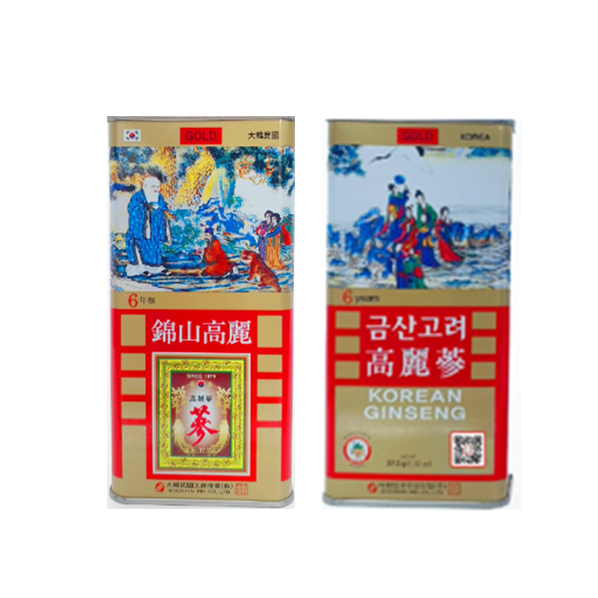 Sâm khô Korean Red Ginseng ( 37.5g/ hộp*40 hộp/ thùng)