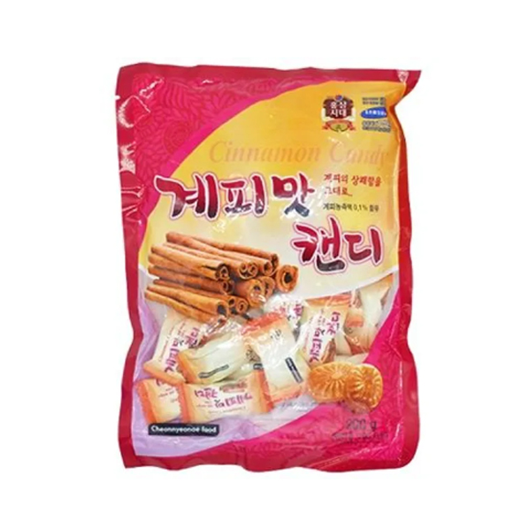 Kẹo quế cứng 200g (50 gói/thùng)