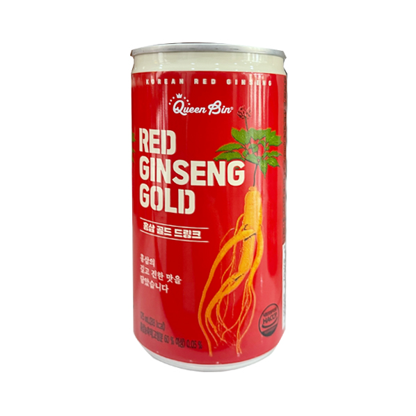 Nước hồng sâm Queen Bin Red ginseng gold 175 ml ( thùng 30 lon)