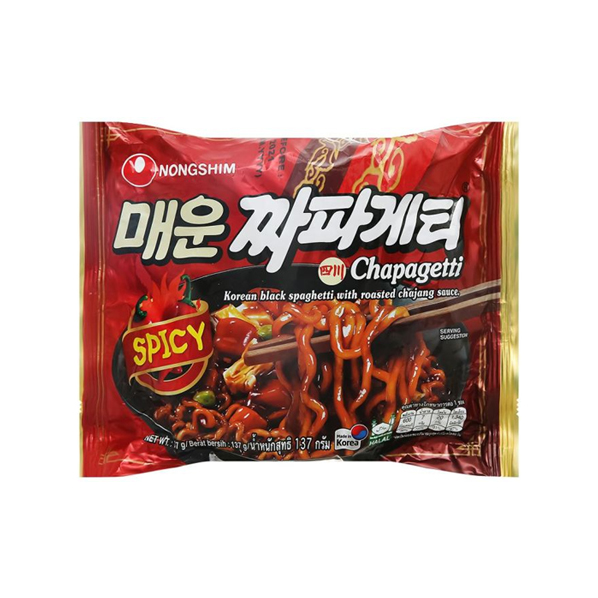 Nongshim Mỳ CHAPAGURI SPICY 140g (sao chép)