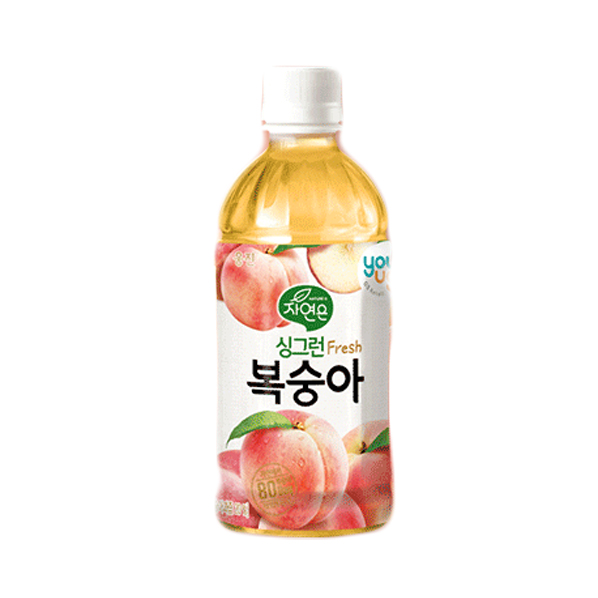 Nước đào Youus Natures Fresh Peach Juice 340ml/ chai