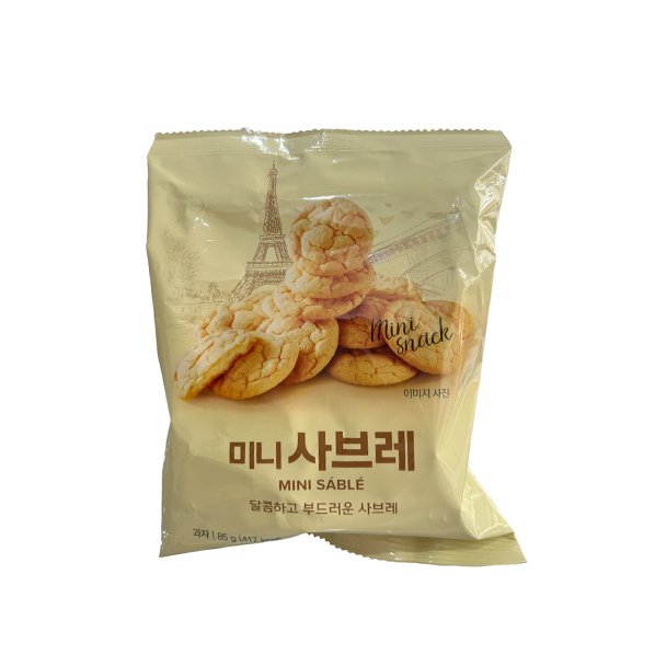 Youus Bánh quy bơ, mini sable 80g/ gói