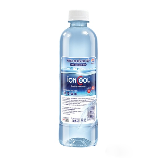 [ION COOL-001] Nước kiềm cao cấp Ion Cool chai 450ml