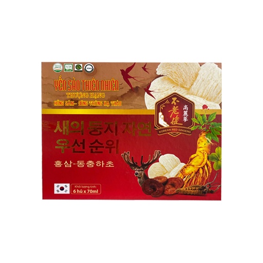 [AAG-0001] Yến sào thiên nhiên thượng hạng (6 hũ X 70ml)